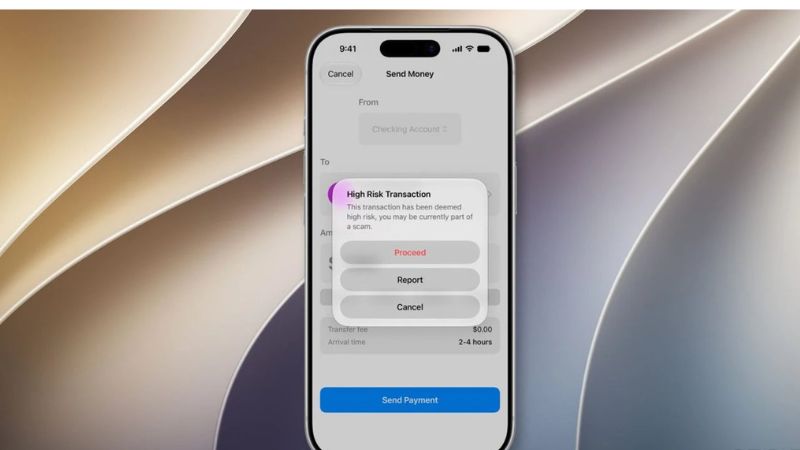 iOS 27 bổ sung tính năng chống lừa đảo