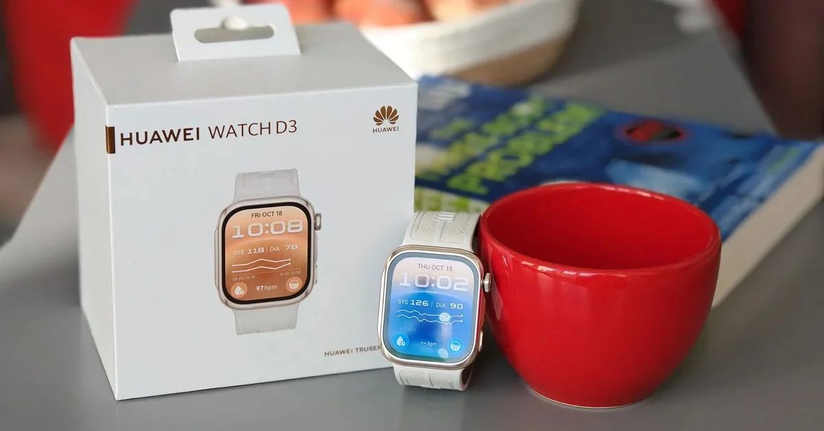 Đánh giá Huawei Watch D3