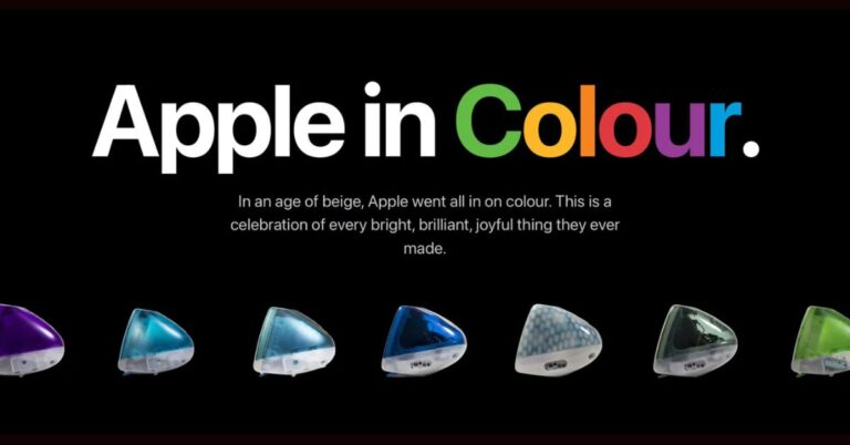 lịch sử màu sắc sản phẩm của Apple