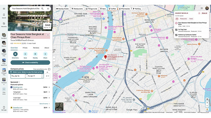 Google-Maps-ra-mat-phien-ban-cam-nang-Michelin-4