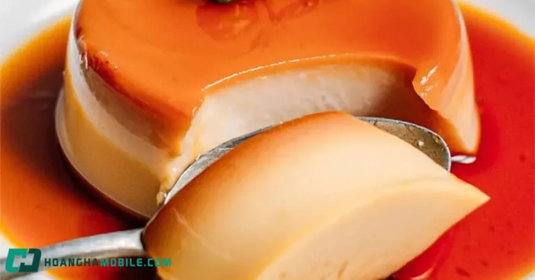 hap-banh-flan-bang-noi-com-dien