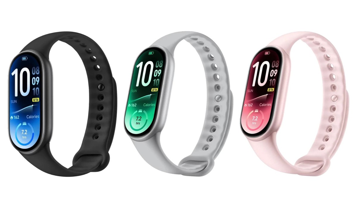 Xiaomi Smart Band 11 ba màu Đen, Bạc, Hồng